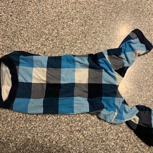 Target Dog Blue & White Plaid Outfit for Medium Dogs